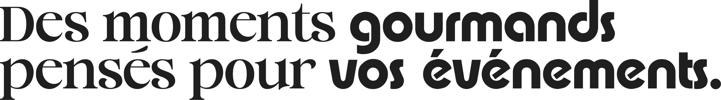 Une solution personnalisée à vos besoins